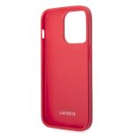 Lacoste Iconic Petit Pique Logo Red Kryt iPhone 14 Pro Max