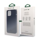 Lacoste Liquid Silicone Glossy Printing Logo Navy Kryt iPhone 13 Pro Max