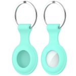 Silicone Key Ring Kryt na AirTag Dark Green