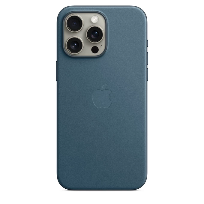 Apple FineWoven MagSafe MT4Q3ZM/A Pacific Blue Kryt iPhone 15 Pro