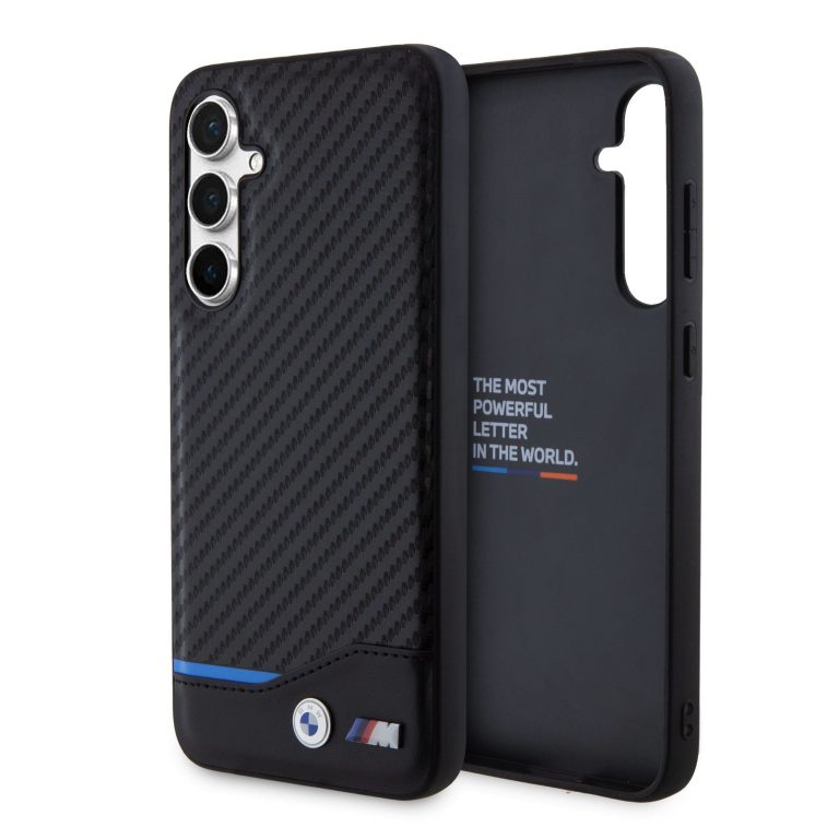 BMW M PU Carbon Blue Line Black Kryt Samsung Galaxy S23 Fe