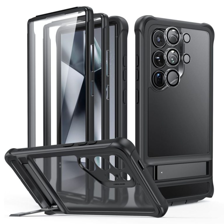 ESR Armor Kickstand Frosted Black Kryt Samsung Galaxy S24 Ultra
