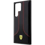 Ferrari FEHCS23LPCSK Black Hardcase Perforated 296 P Kryt Samsung Galaxy S23 Ultra