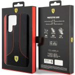 Ferrari FEHCS23LPCSK Black Hardcase Perforated 296 P Kryt Samsung Galaxy S23 Ultra