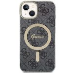 Guess GUHMP15MH4STK Black Hardcase 4G MagSafe Kryt iPhone 15 Plus/14 Plus