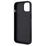 Guess GUHMP15SP4RPSK Black Hardcase 4G Printed Stripes MagSafe Kryt iPhone 15
