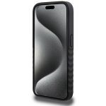 Mercedes MEHCP15L23RCFK Black Hardcase Smooth Leather Kryt iPhone 15 Pro