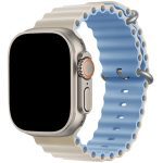 Ocean Řemínek Apple Watch SE/11/10/9/8/7/6/5/4/3 (42/41/40/38mm) Antique Mist Blue