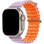 Ocean Řemínek Apple Watch SE/11/10/9/8/7/6/5/4/3 (42/41/40/38mm) Light Purple Orange