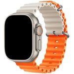 Ocean Řemínek Apple Watch SE/11/10/9/8/7/6/5/4/3 (42/41/40/38mm) Orange Starlight