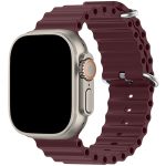 Ocean Řemínek Apple Watch SE/11/10/9/8/7/6/5/4/3 (42/41/40/38mm) Wine Red