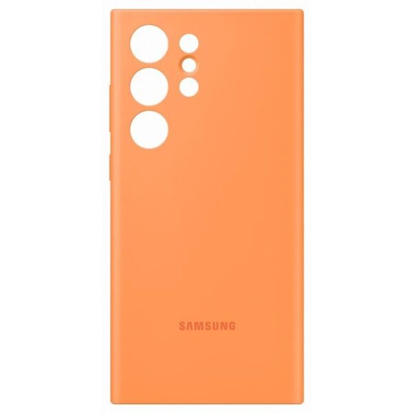 Samsung EF-PS918TOE Silicone Orange Kryt Samsung Galaxy S23 Ultra