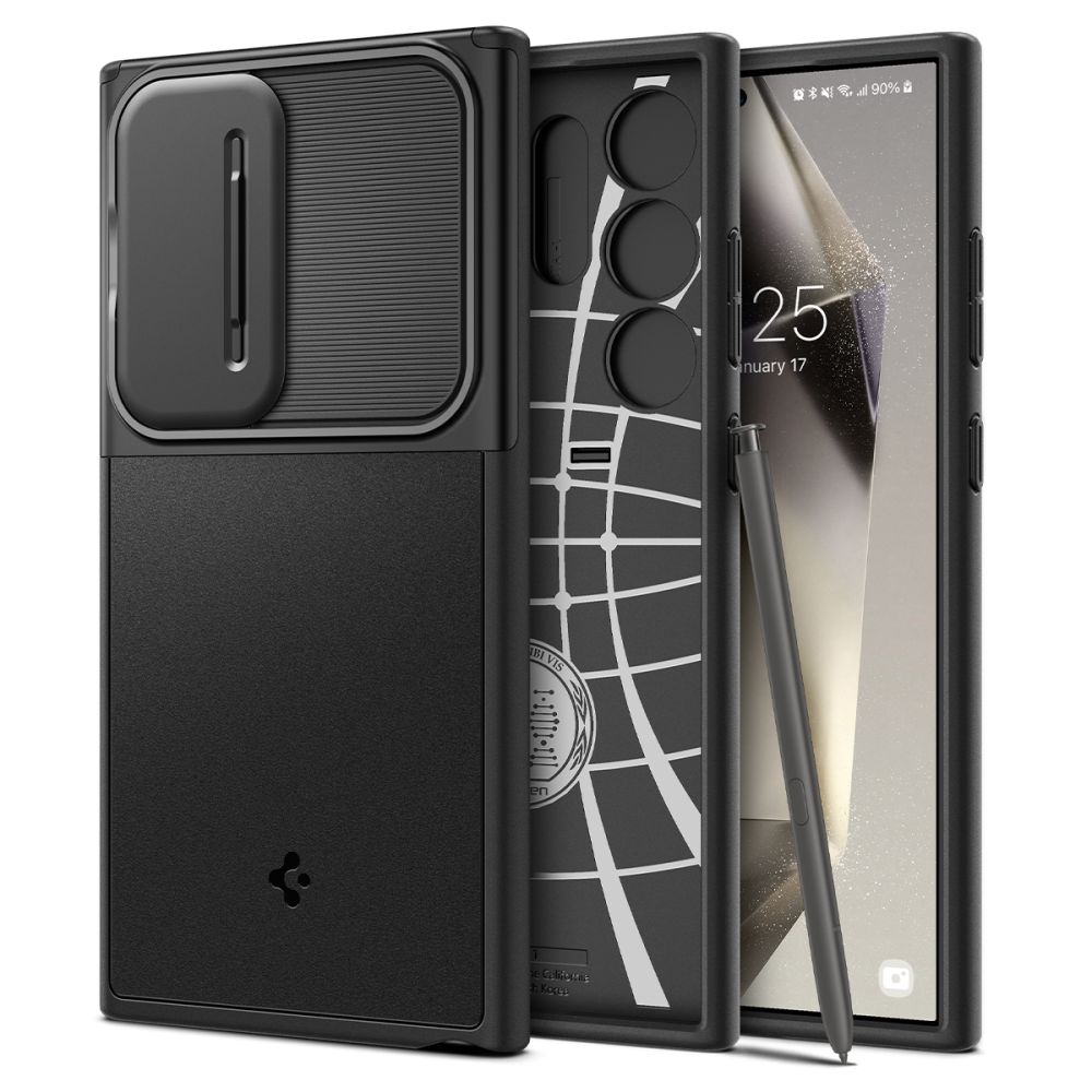 Spigen Optik Armor Black Kryt Samsung Galaxy S24 Ultra