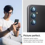Spigen Optik.tr ”Ez Fit” Camera Protector 2-pack Black Samsung Galaxy S23 Fe