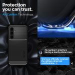 Spigen Rugged Armor Matte Black Kryt Samsung Galaxy S23 Fe