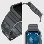 Spigen Rugged Armor ”Pro” Apple Watch 4 / 5 / 6 / 7 / 8 / 9 / Se (44 / 45 Mm) Dark Grey