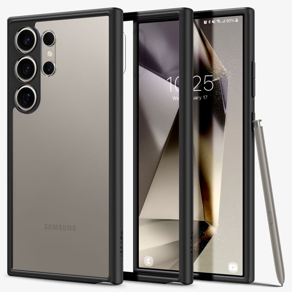 Spigen Ultra Hybrid Matte Black Kryt Samsung Galaxy S24 Ultra