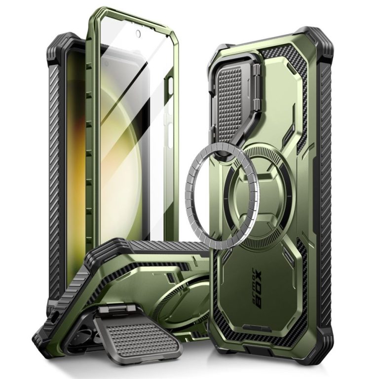 Supcase Iblsn Armorbox Mag MagSafe Guldan Kryt Samsung Galaxy S24