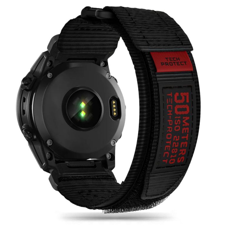 Tech-Protect Scout Pro Garmin Fenix 5 / 6 / 6 Pro / 7 Black