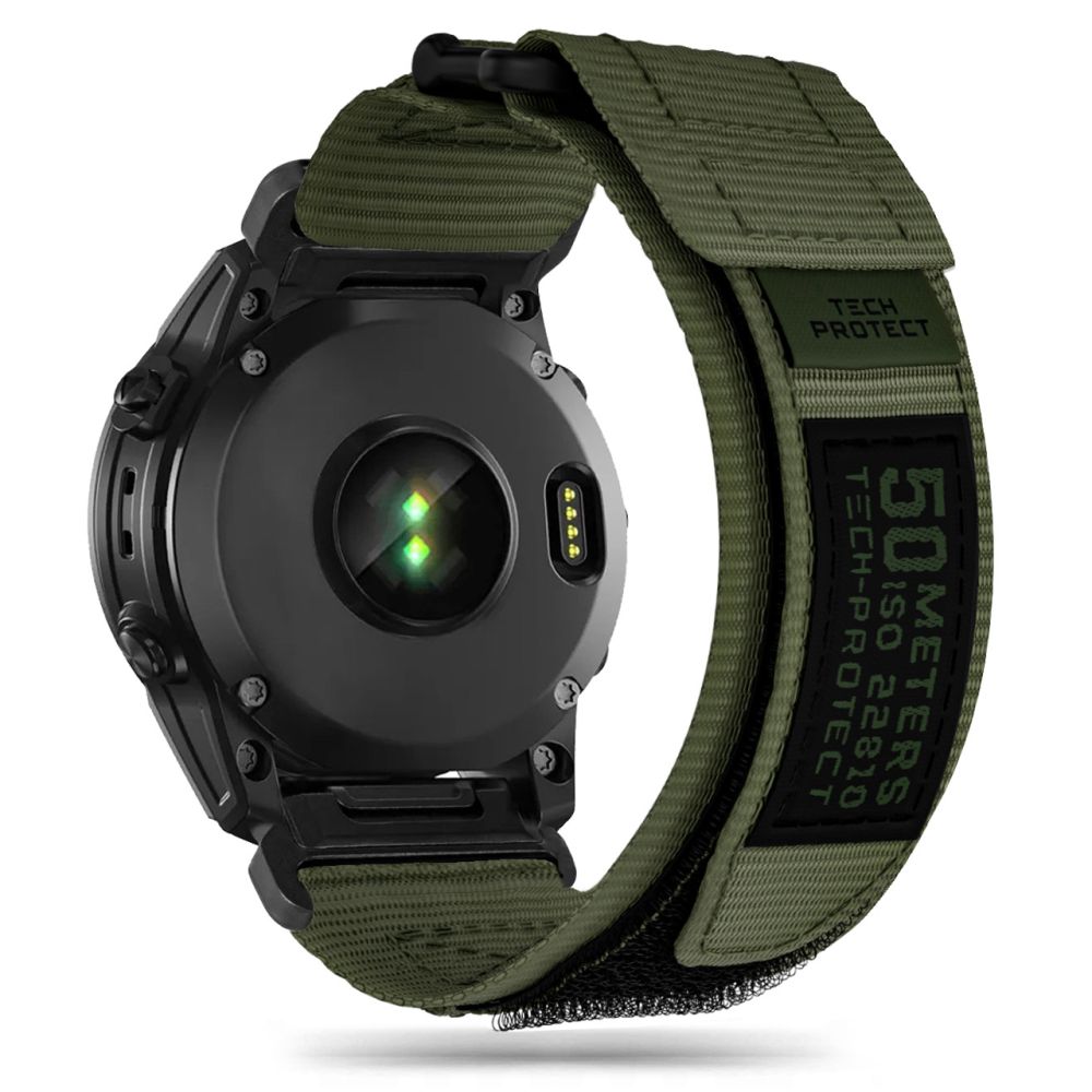 Tech-Protect Scout Pro Garmin Fenix 5 / 6 / 6 Pro / 7 Military Green