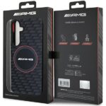 AMG AMHMS24S23SMRK Black Hardcase Silicone Carbon Pattern MagSafe Kryt Samsung Galaxy S24