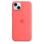 Apple MT163ZM/A Silicone MagSafe Guava Kryt iPhone 15 Plus