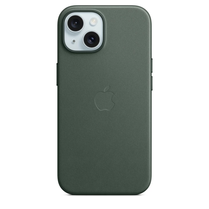 Apple MT3J3ZM/A FineWoven MagSafe Evergreen Kryt iPhone 15