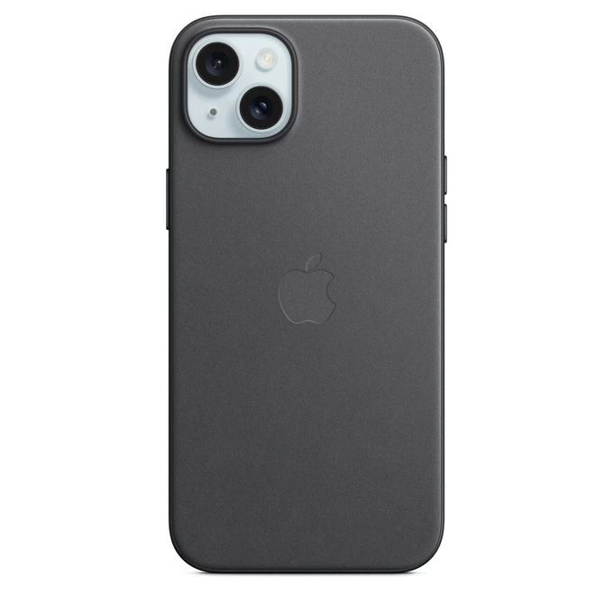 Apple MT423ZM/A FineWoven MagSafe Black Kryt iPhone 15 Plus