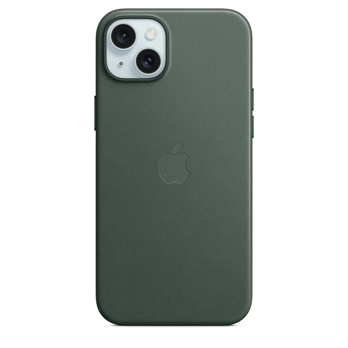 Apple MT4F3ZM/A FineWoven MagSafe Evergreen Kryt iPhone 15 Plus