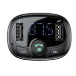 Baseus Bluetooth Transmitter/Car Charger S-09A Black