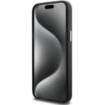 BMW BMHMP15X23PUFWK Black Signature Wrapped Metal MagSafe Kryt iPhone 15 Pro Max