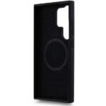 BMW BMHMS24L23SROK Black Hardcase M Silicone Printed Ring MagSafe Kryt Samsung Galaxy S24 Ultra