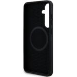 BMW BMHMS24M23SROK Black Hardcase M Silicone Printed Ring MagSafe Kryt Samsung Galaxy S24 Plus