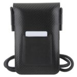 BMW BMOWBPUCARTCBK Wallet Bag Black Carbon Tricolor Line
