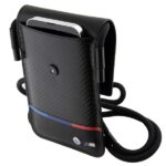 BMW BMOWBPUCARTCBK Wallet Bag Black Carbon Tricolor Line