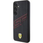 Ferrari FEHCS24MPINK Black HardCase Big SF Perforated Kryt Samsung Galaxy S24 Plus