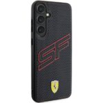 Ferrari FEHCS24MPINK Black HardCase Big SF Perforated Kryt Samsung Galaxy S24 Plus