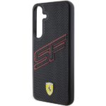 Ferrari FEHCS24MPINK Black HardCase Big SF Perforated Kryt Samsung Galaxy S24 Plus