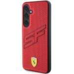 Ferrari FEHCS24MPINR Red HardCase Big SF Perforated Kryt Samsung Galaxy S24 Plus