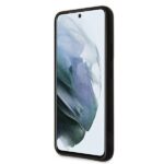 Ferrari FESSIHCS22MBK Black HardCase On Track Silicone Kryt Samsung Galaxy S22 Plus