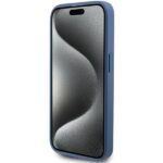Guess GUHCP15X4GMGBL Blue HardCase 4G Big Metal Logo Kryt iPhone 15 Pro Max