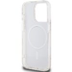 Guess GUHMP15LHGCUSTGW Brown HardCase IML GCube MagSafe Kryt iPhone 15 Pro