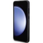 Karl Lagerfeld KLHCS24MPSAKCMPK S926 Hardcase Black Saffiano Karl & Choupette Metal Pin Kryt Samsung Galaxy S24 Plus