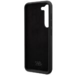 Karl Lagerfeld KLHCS24SSNCHBCK Hardcase Black Silicone Choupette Kryt Samsung Galaxy S24