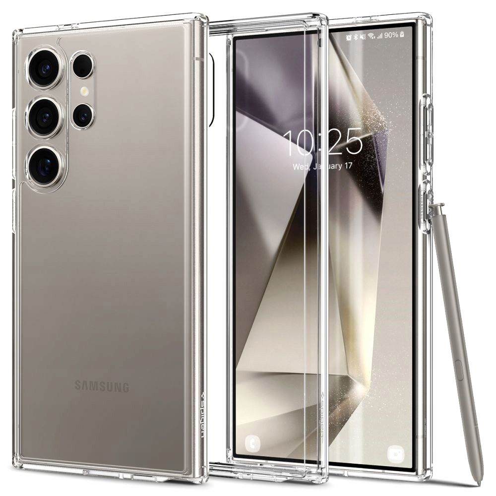 Spigen Ultra Hybrid Crystal Clear Kryt Samsung Galaxy S24 Ultra