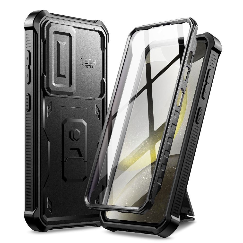 Tech-Protect Kevlar Cam+ Black Kryt Samsung Galaxy S24 Plus