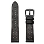 Tech-Protect Leather Samsung Galaxy Watch 4 / 5 / 5 Pro / 6 Black