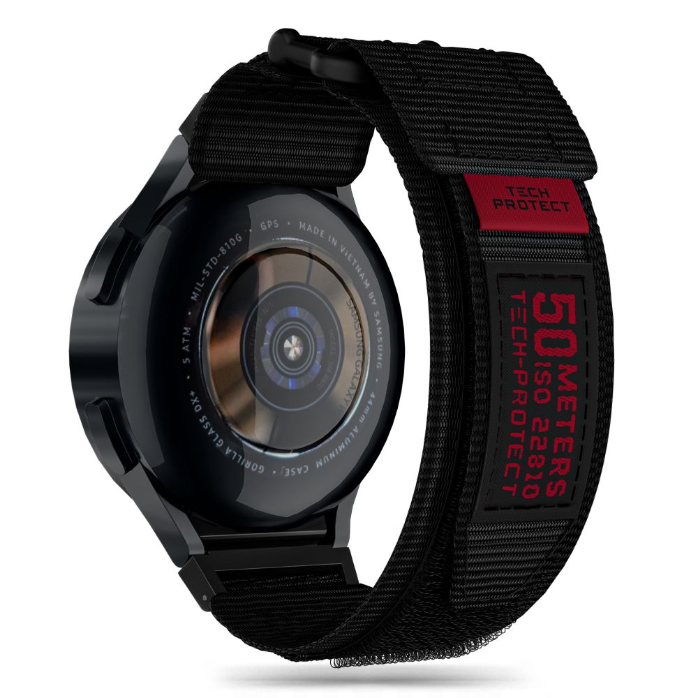 Tech-Protect Scout Pro Samsung Galaxy Watch 4 / 5 / 5 Pro / 6 Black