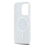 DKNY PC/TPU Repeat Pattern Tonal Stripe MagSafe Blue Kryt iPhone 15 Pro