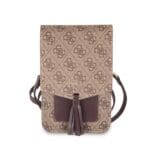 Guess 4G Wallet Universal Handbag Beige